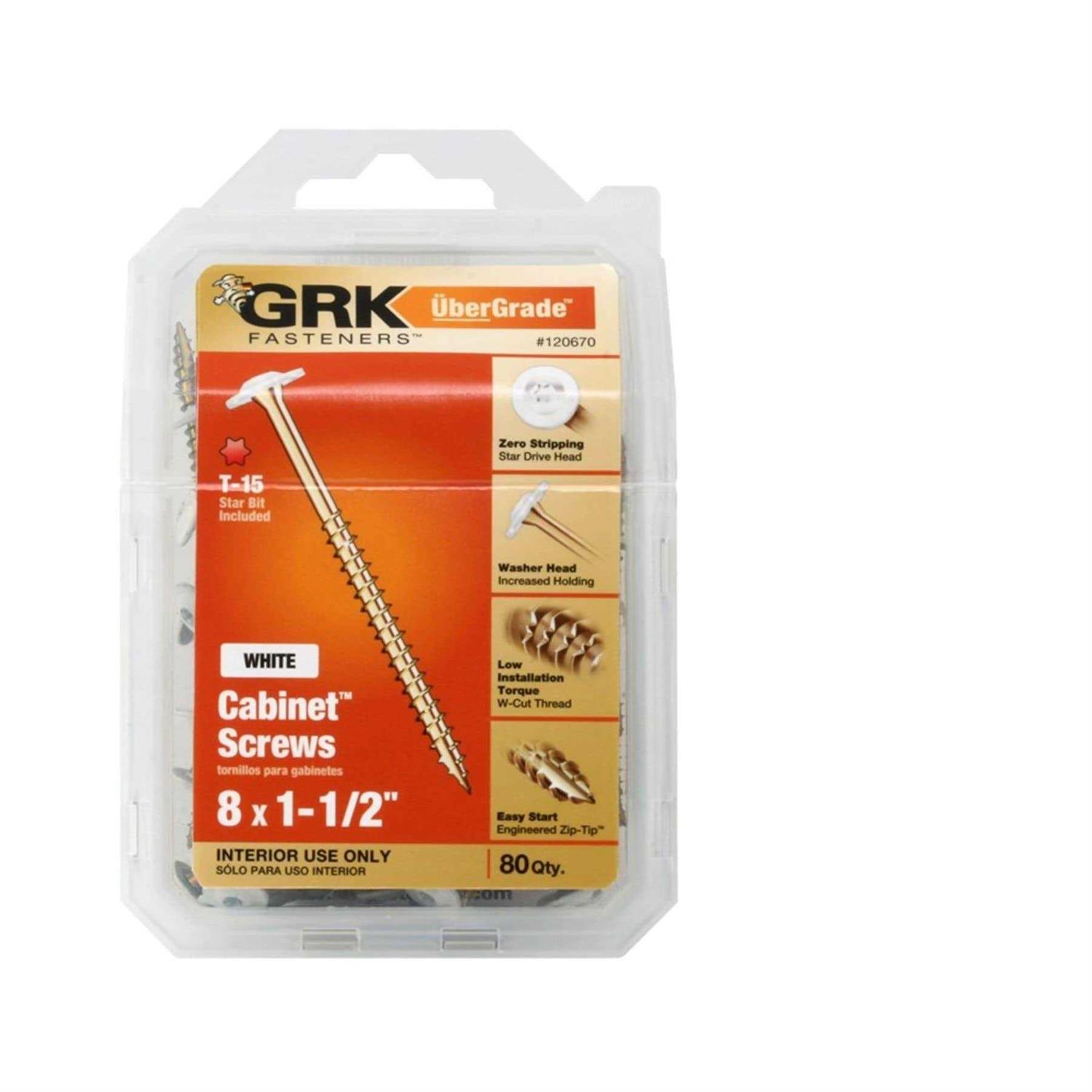 GRK 120670 Cabinet Screw - Image 3