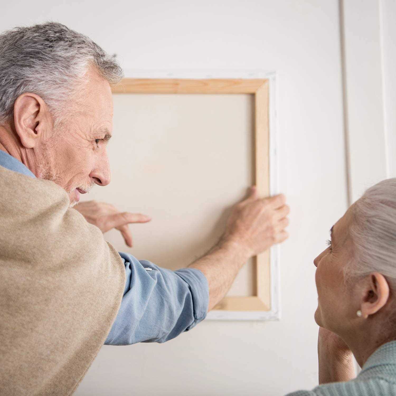 Hongway 276pcs Picture Hanging Kit, Picture Hangers, Heavy Duty Frame Hooks Assortmentwith Nails, Hanging Wire, Screw Eyes, D Ring and Sawtooth - Image 4