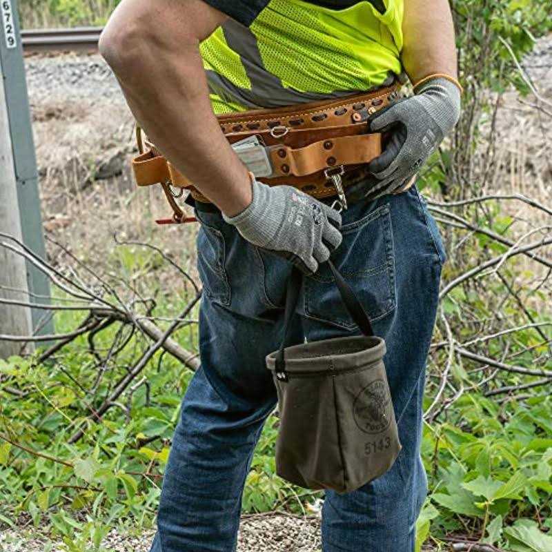 Canvas Tapered-Bottom Bag Klein Tools 5143 - Image 4