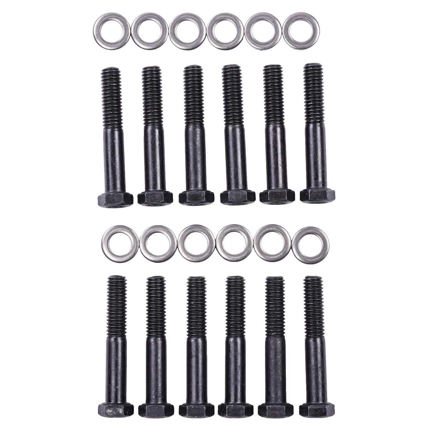 Jegs 90636 Exhaust Manifold Bolt Kit 1967-1978 Small Block Chevy Engines - Image 2