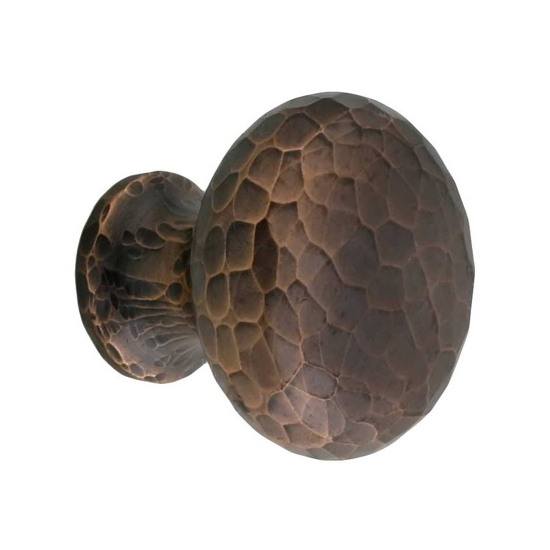 Emtek Arts & Crafts Round Dimpled Knob 86037US10B - Image 4