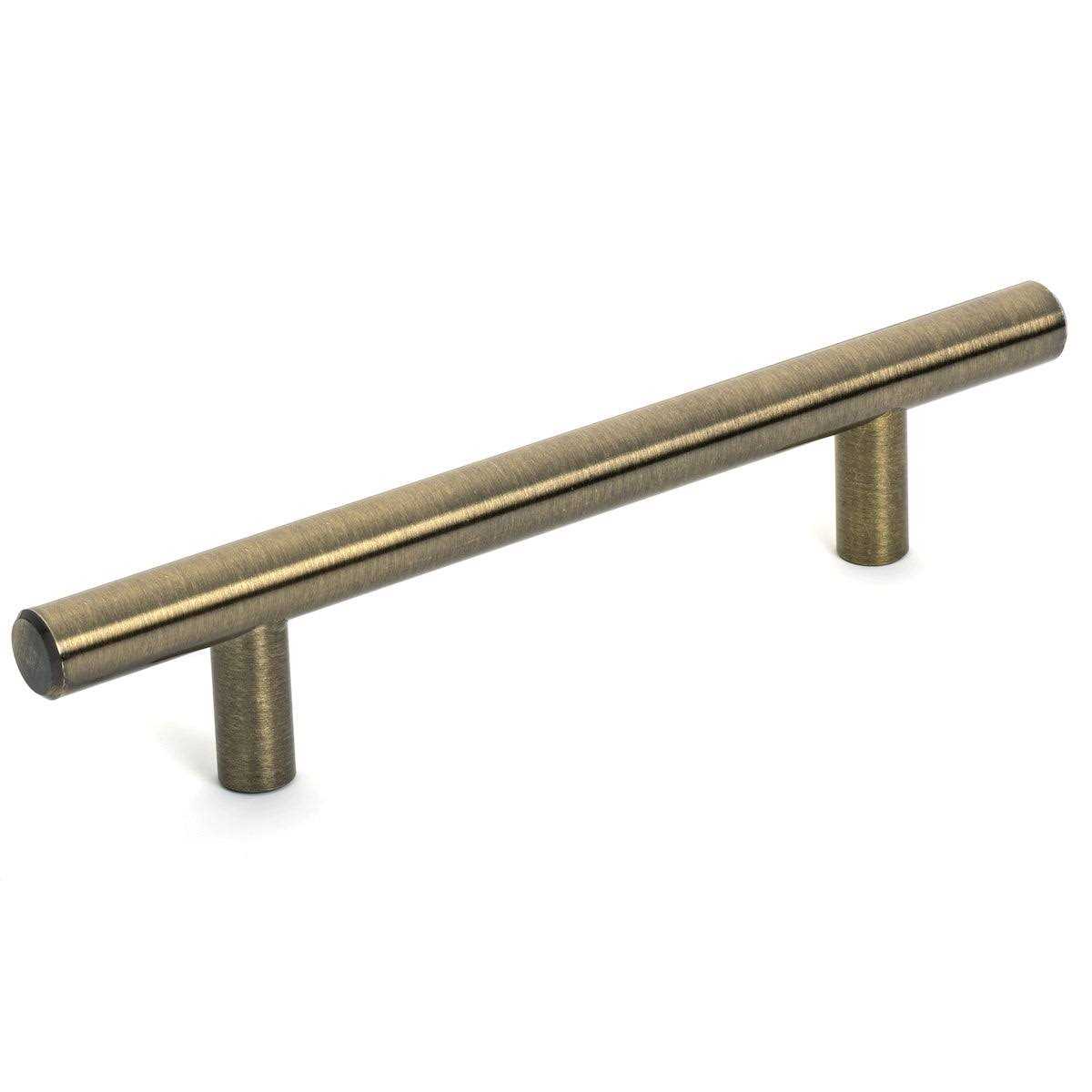 Diversa Antique Copper Euro Style Cabinet Bar Pull - Image 3