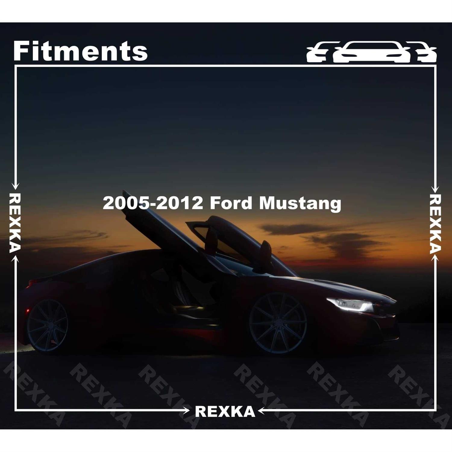 Rexka 30pcs Rocker Moulding Retainer Clips Compatible with Ford W710532-s300 Mustang 05-12 Transit - Image 3