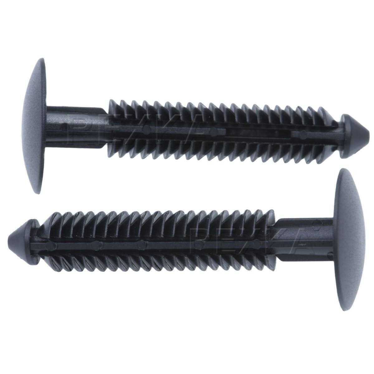 Rexka 30pcs Rocker Moulding Retainer Clips Compatible with Ford W710532-s300 Mustang 05-12 Transit - Image 5