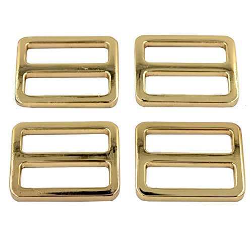 DGOL 10pcs 1 inch Zinc Alloy Slider Tri-Glide Buttons Webbing Strap Tri Glide Adjustable Buckle Fasteners - Image 4
