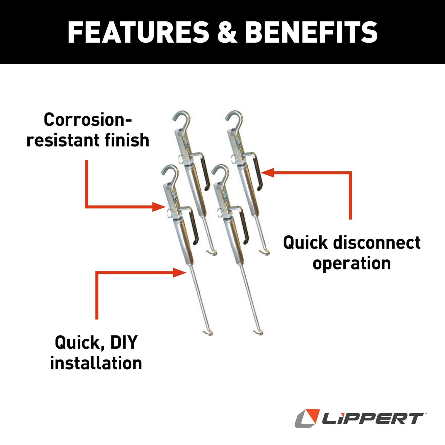 Happijac 182895 Qwik-Load Turnbuckle - Image 2