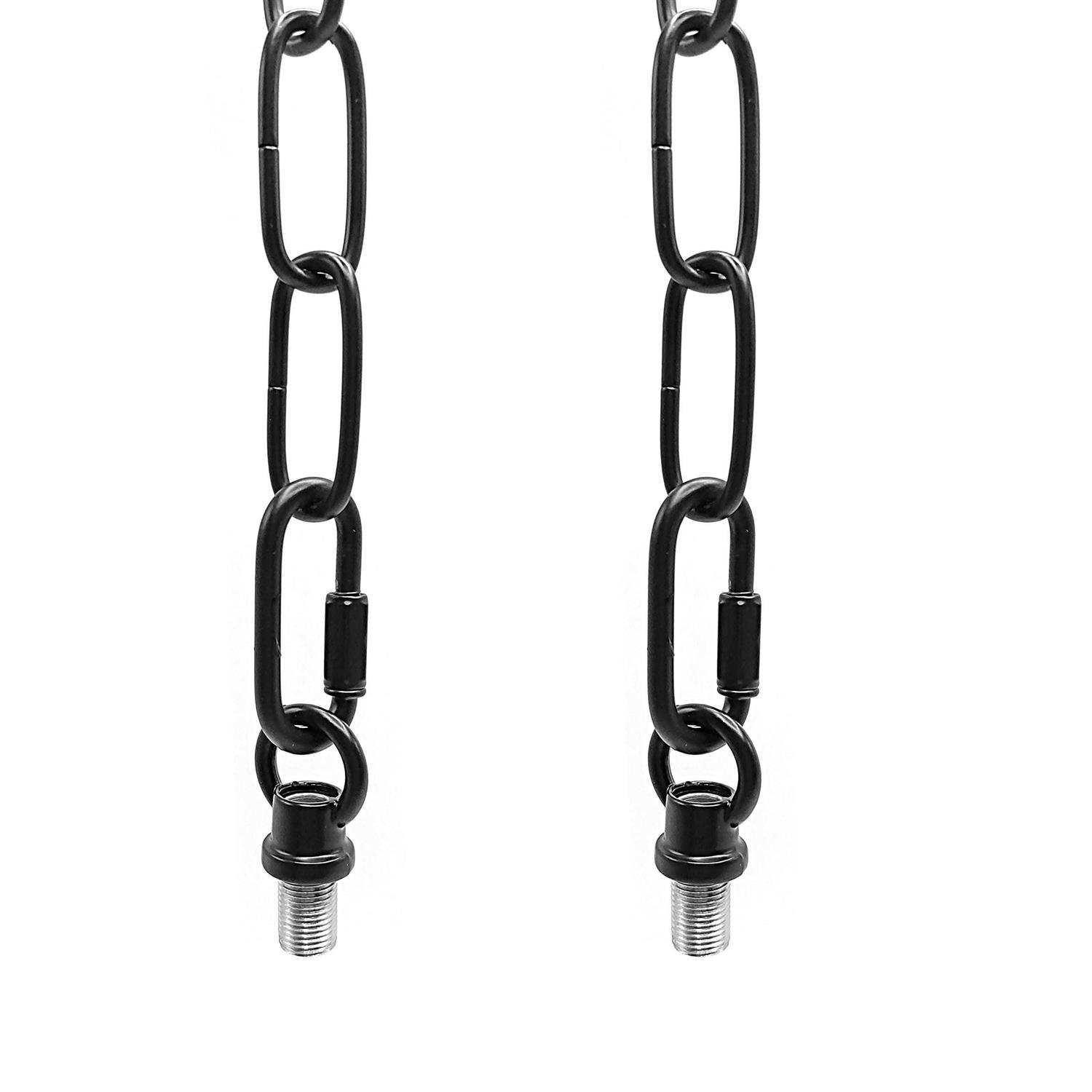 Ecudis 6 Feet Pendant Light Fixture Chain Lighting Hanging Chain Extension with Connection Locks - Image 3