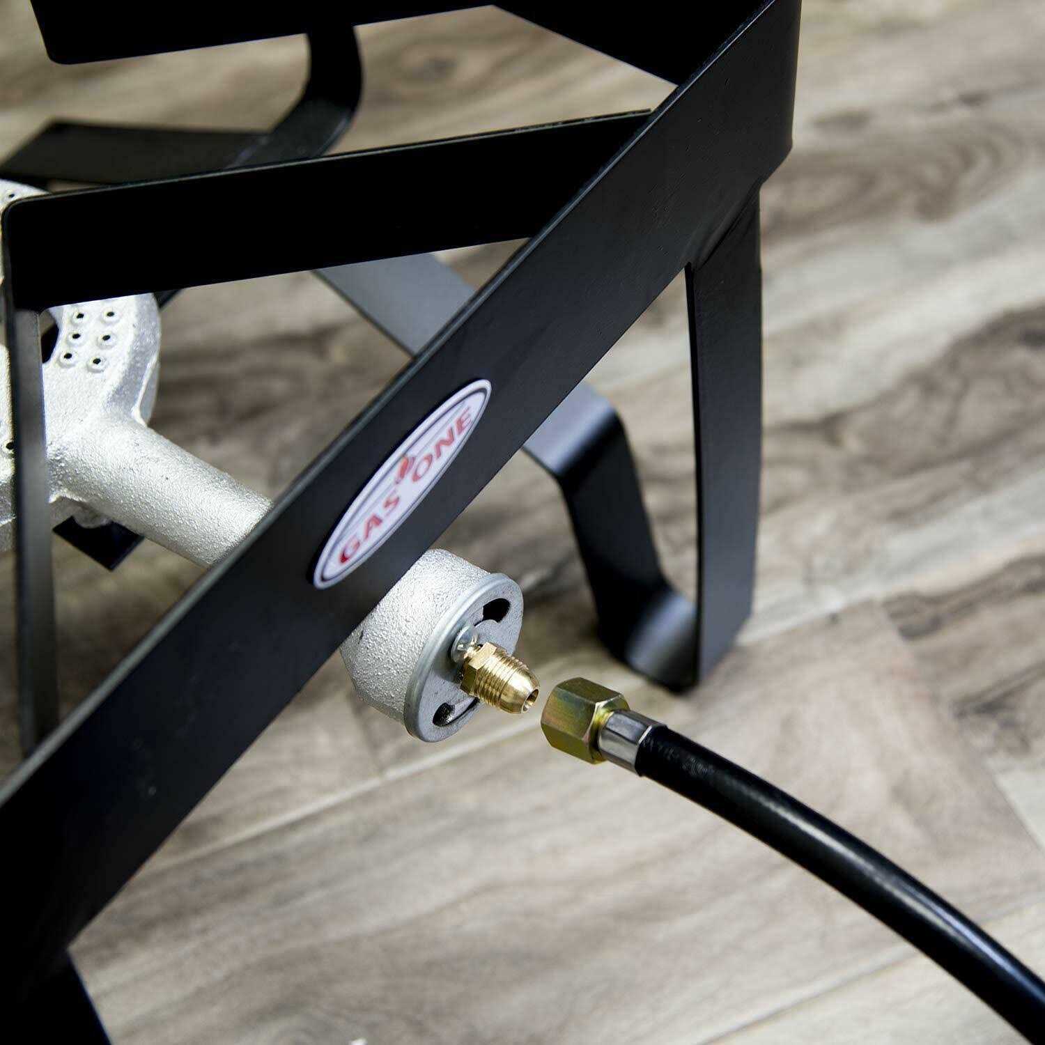 Gasone 2109+50105 4 ft Regulator-with 1/8 Mnpt Propane Brass Orifice - Image 5