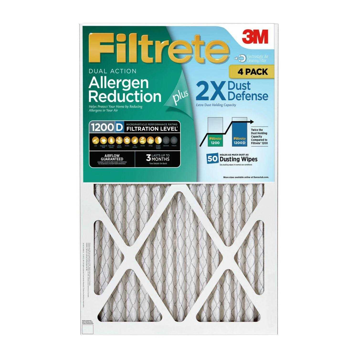 Filtrete Dual-Action Micro Allergen Plus 2x Dust Defense Filter - Image 3