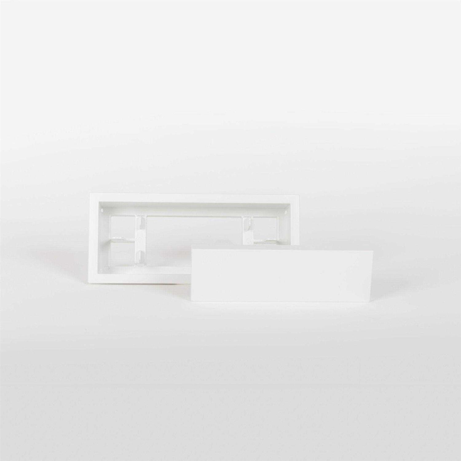 Aria Lite Framed Wall Vent 4 in.x10 in. White - Image 5