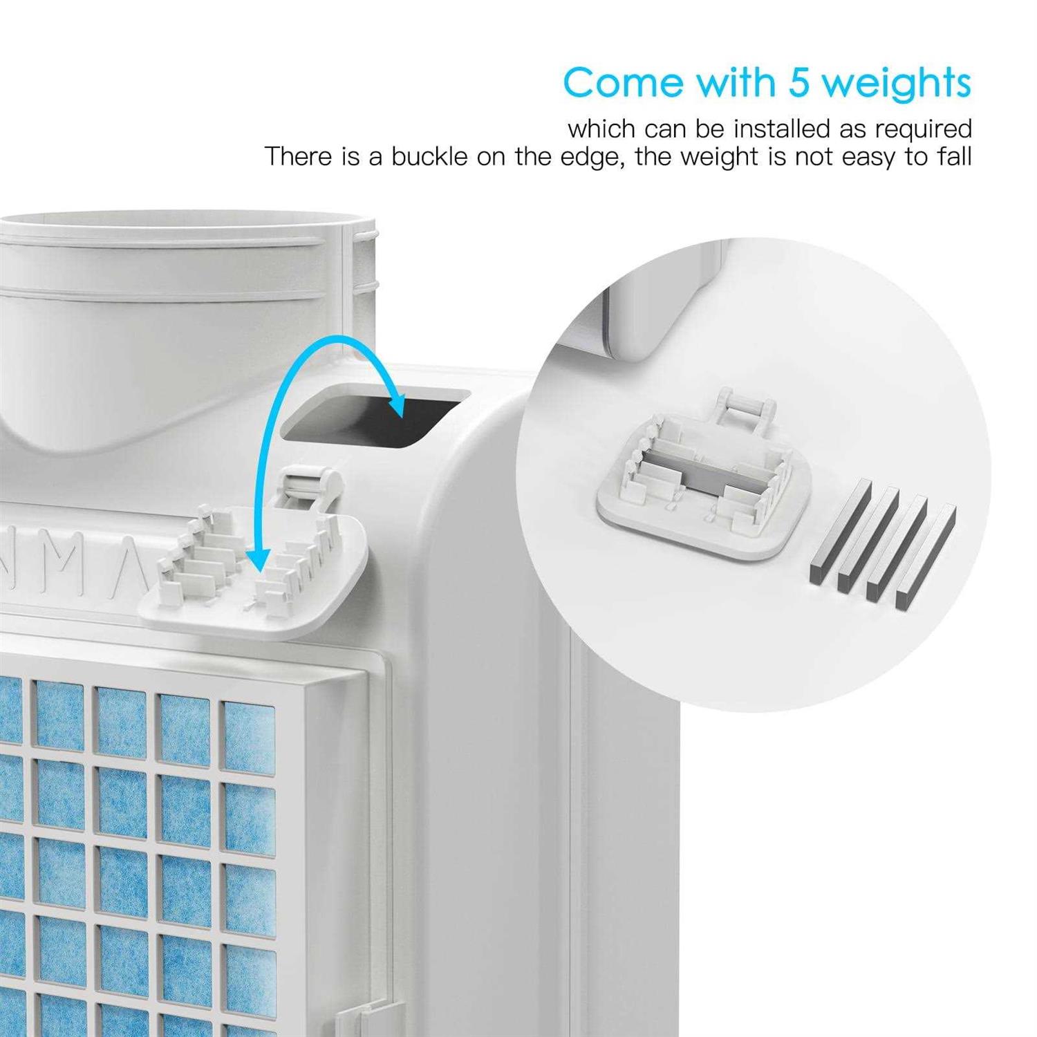 FUNMAS 3-in-1 Indoor Dryer Vent, Stainless Steel Screen Filter, Polyester Filter and Water Drawer System - Image 5