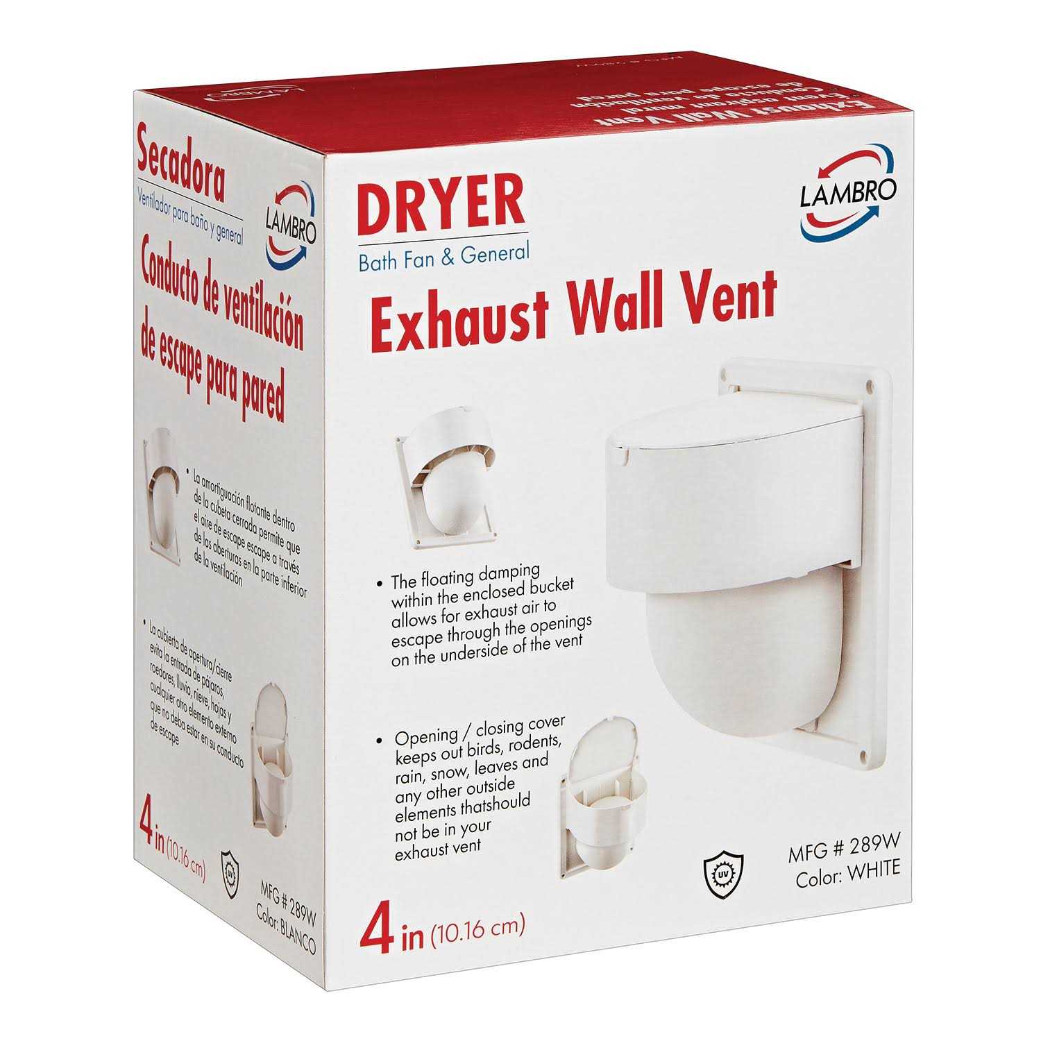 Lambro 289W Dryer Vent Seal - Image 3