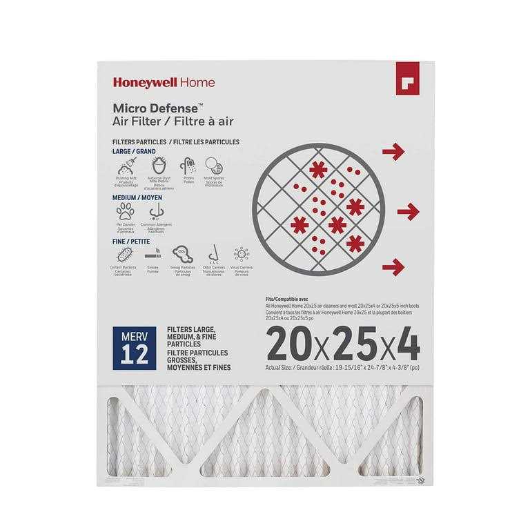 Honeywell 20 x 25 x 4 Pleated Air Filter FPR 10 - Image 4