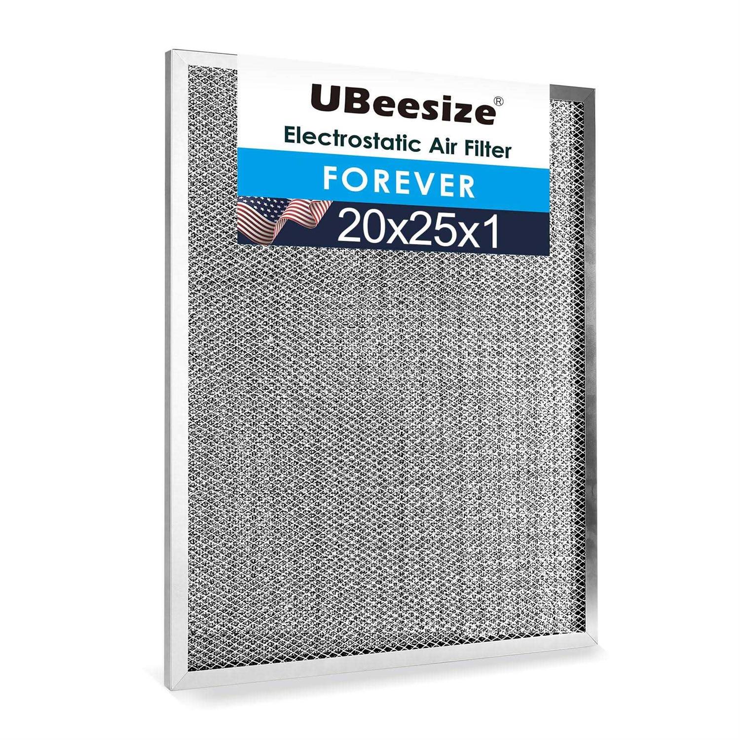 UBeesize Reusable Electrostatic Air Filter HVAC AC Furnace Filter,MERV 8,Washable - Image 3