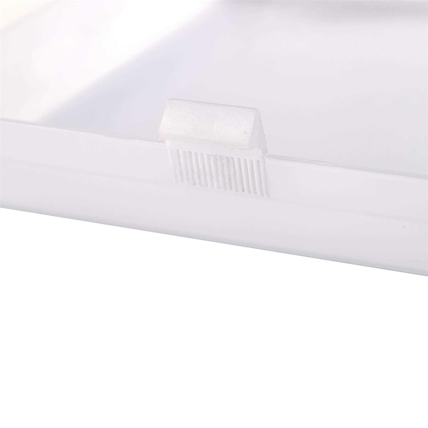 CalPalmy AP5609551 The Exact Replacement Compatible with 8'' x 7'' Bathroom Vent Fan Light Lens Cover – Made from Heavy Duty Plastic - Image 5