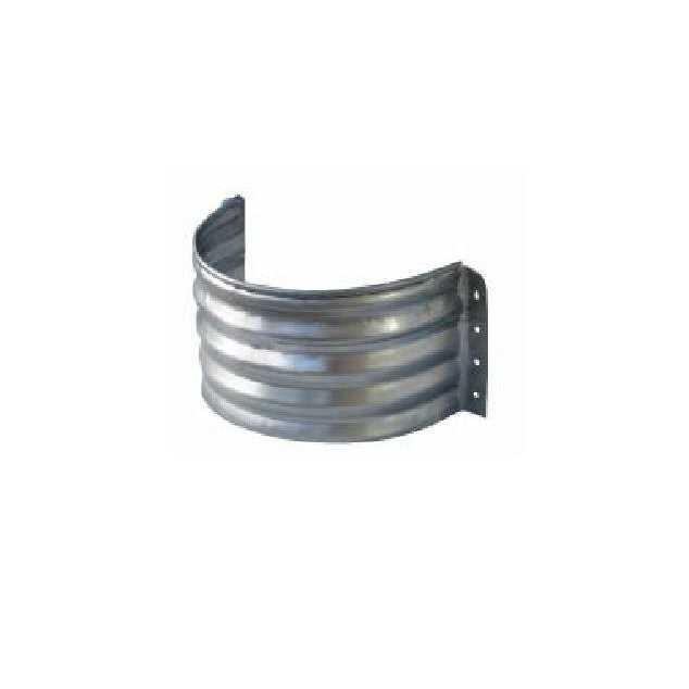 Vestal 20 in. x 12 in. Galvanized Metal Round Vent Well - Image 3