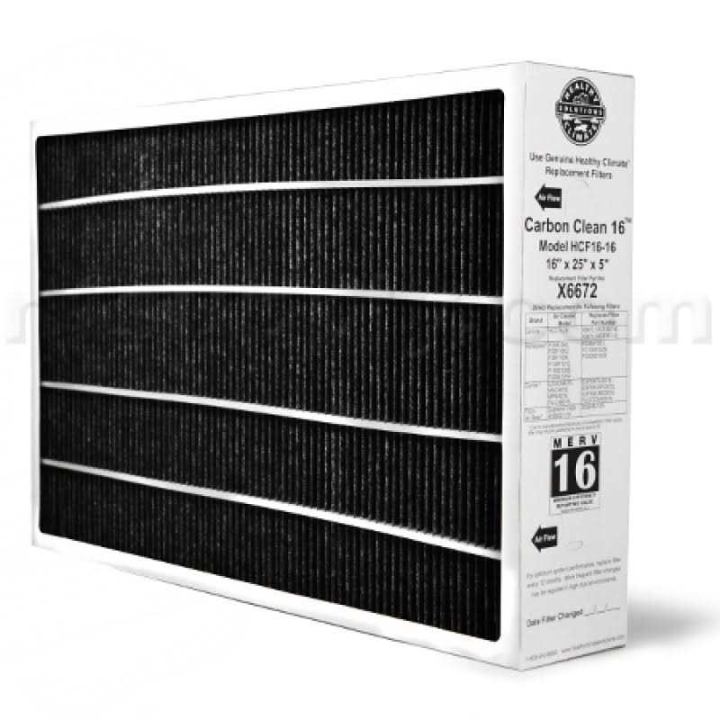 Lennox X6672 Healthy Climate 16x25x5 Merv 16 Filter - Image 4