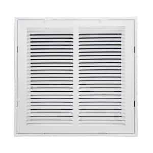 Venti Air White Flat Return Air Steel Grille - Image 3