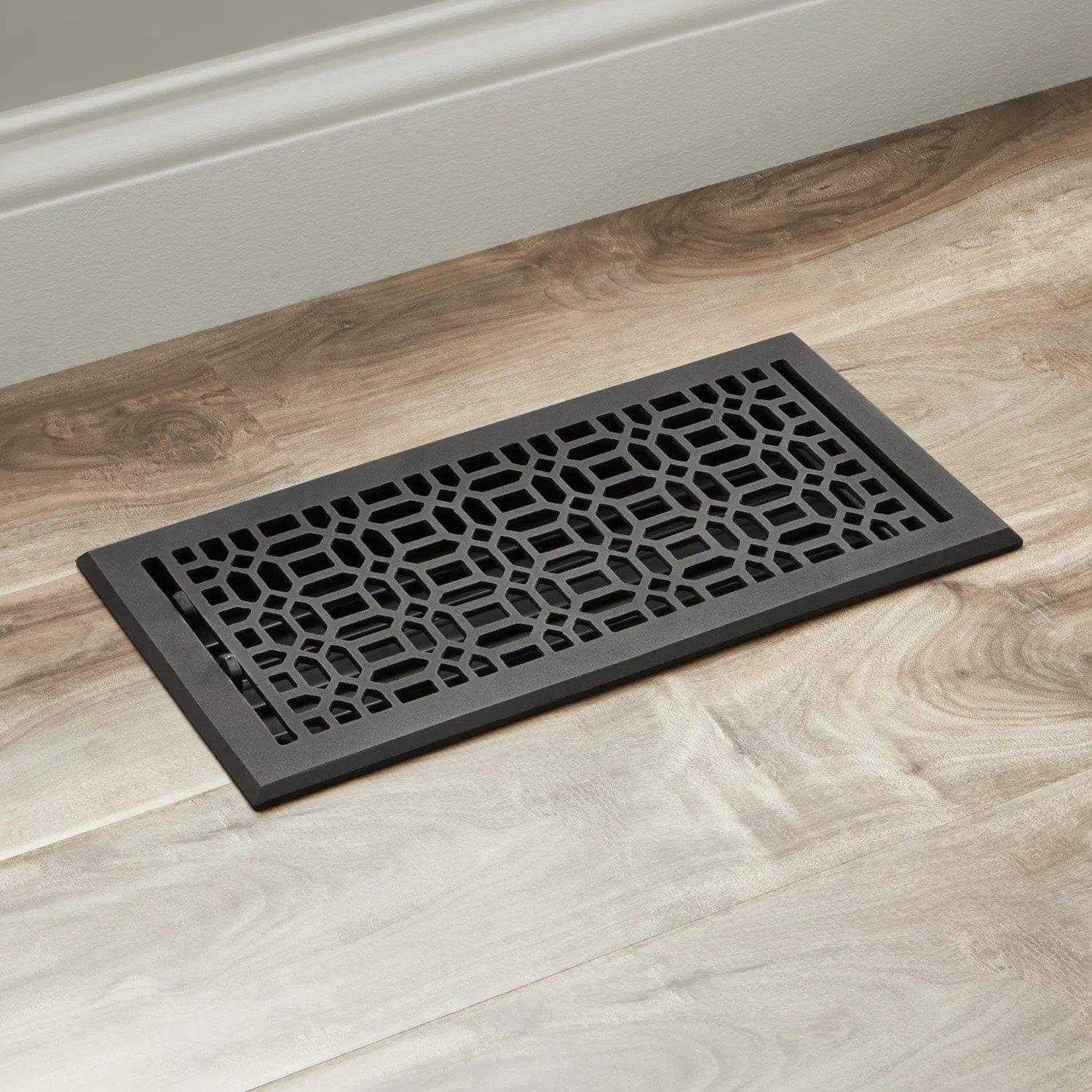 Signature Hardware Bradner Cast Iron Floor Register - Image 5