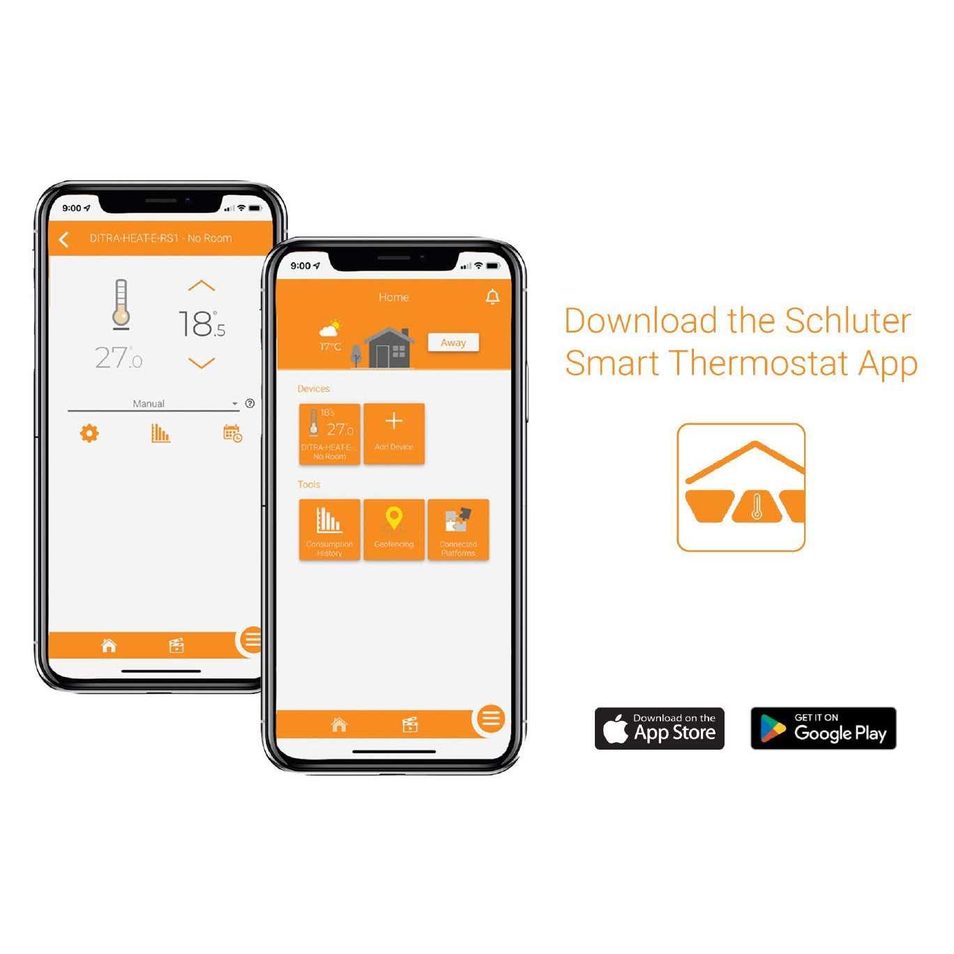 Schluter Ditra-Heat-E-RS1 Smart Thermostat DHERT105/BW - Image 5