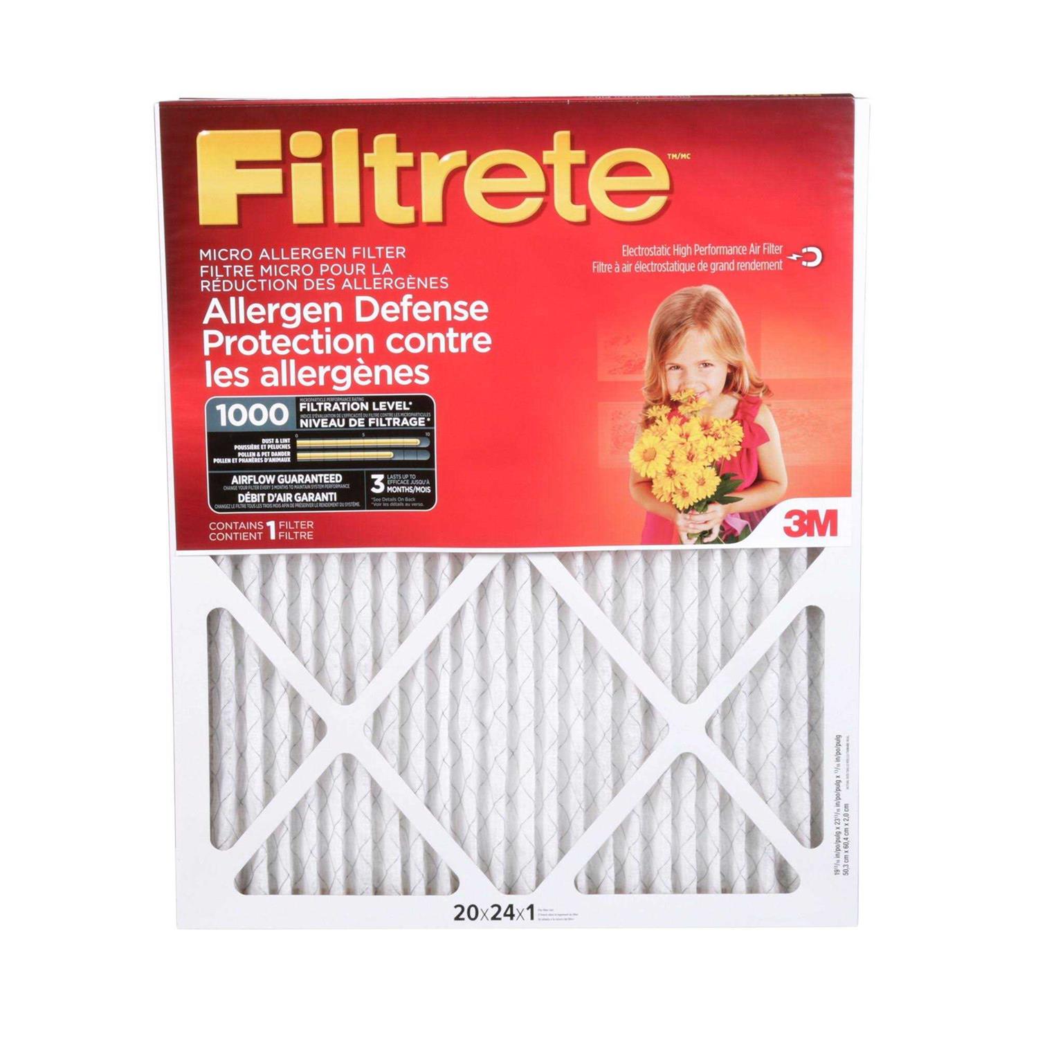 Filtrete Allergen Defense 1000 MPR Air Filter - Image 3