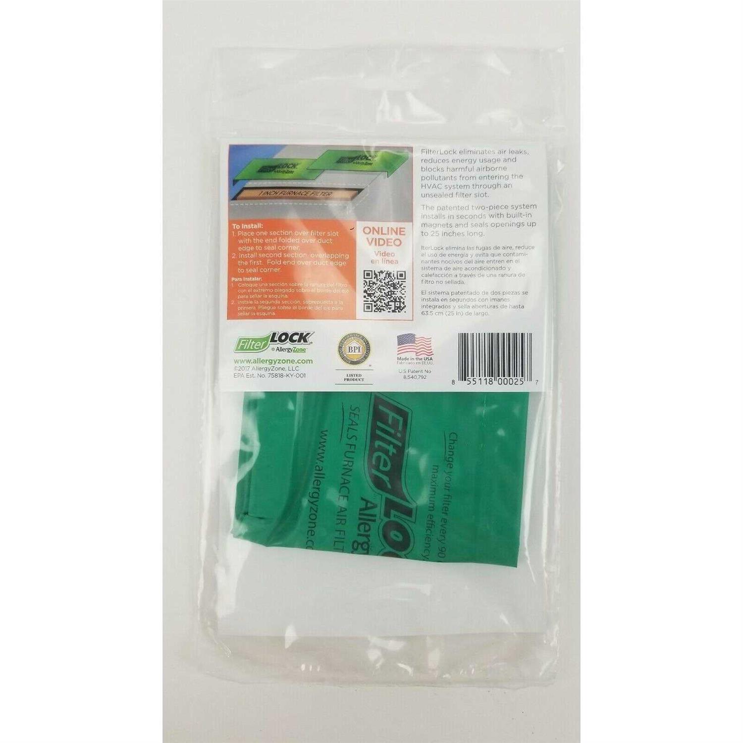 Allergyzone FilterLock Furnace Filter Slot Seal Door Cover - Image 3