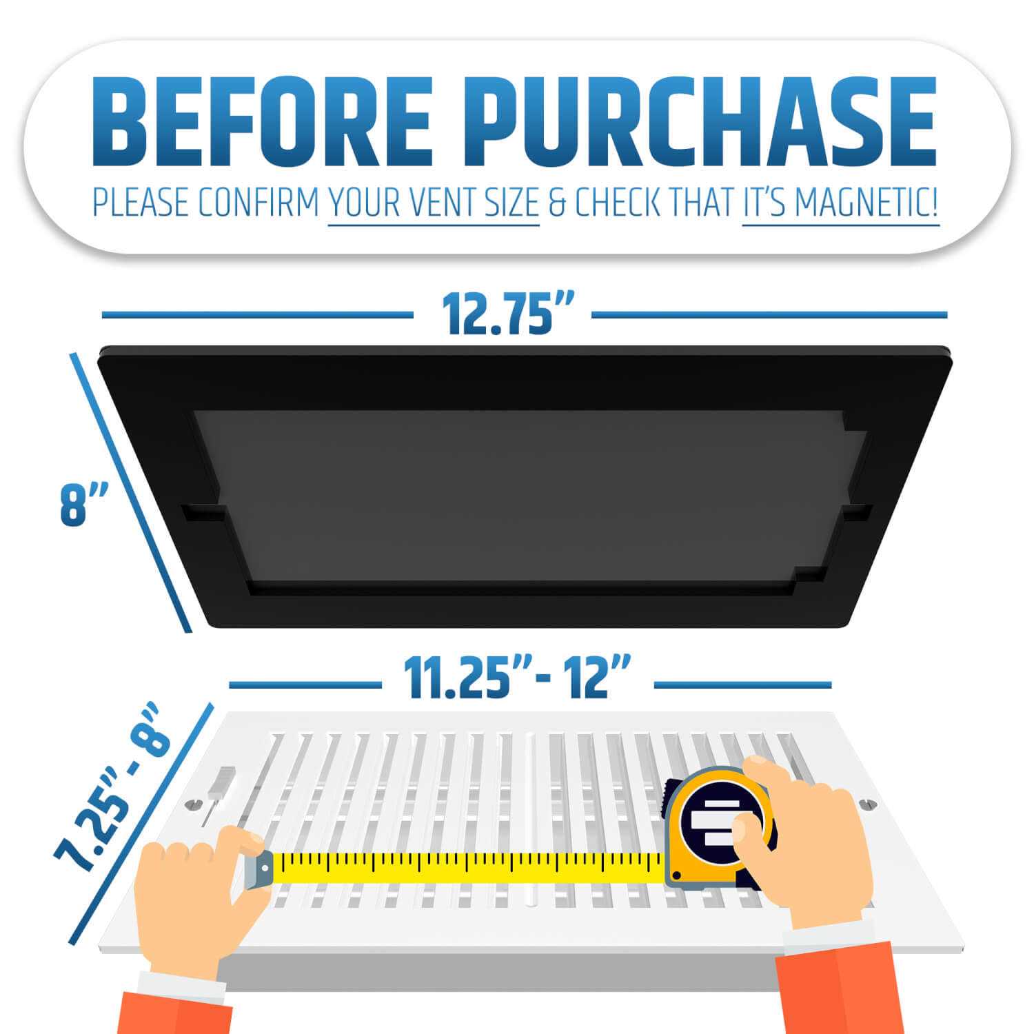 HMmagnets Powerful Magnetic Vent Covers That Will Never Fall Off - Image 5