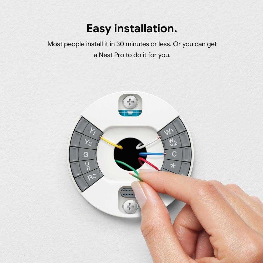 Google Nest Learning Thermostat Smart Wi-Fi Thermostat - Image 5