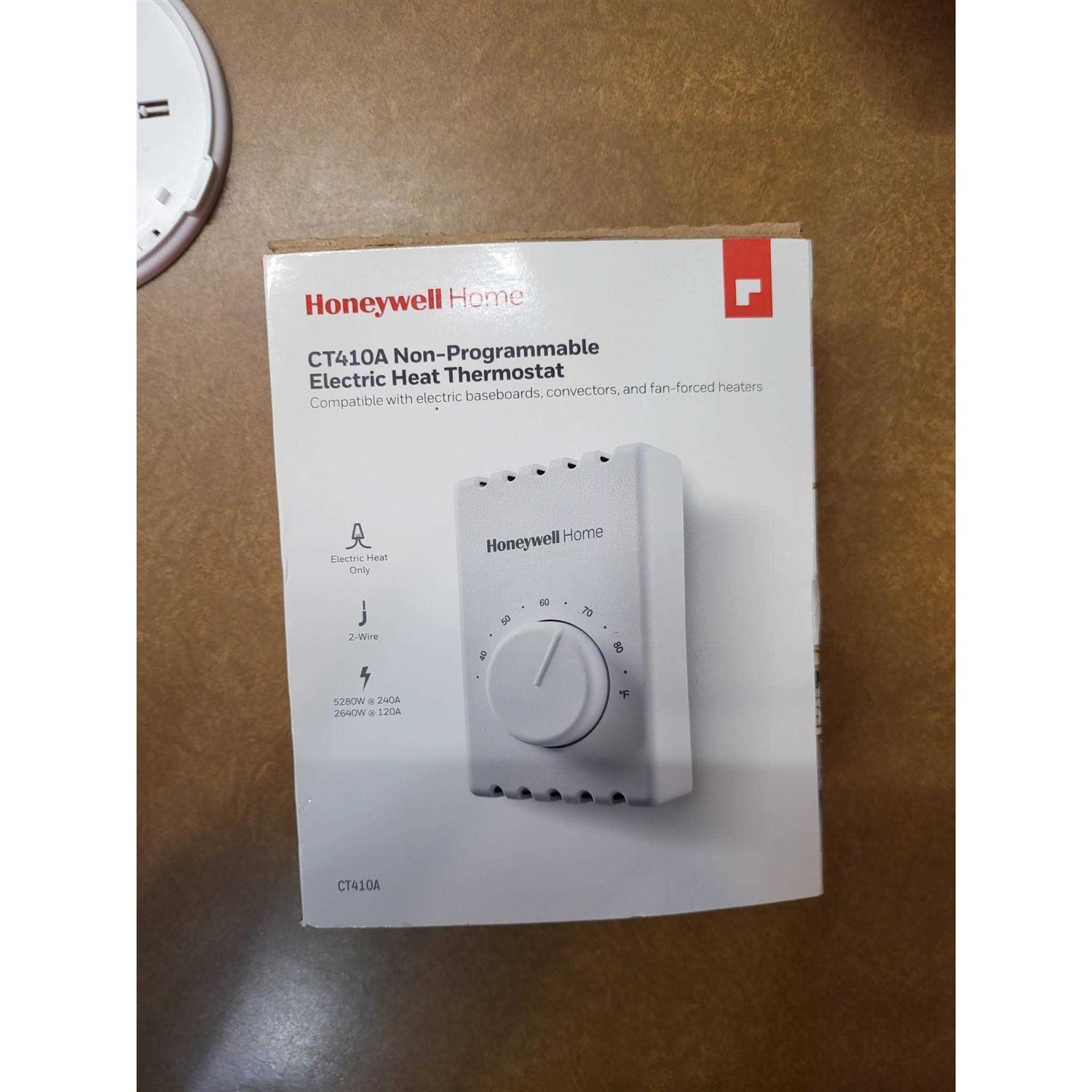 Honeywell Ct410a Mechanical Non-Programmable Electric Heat Thermostat - Image 5