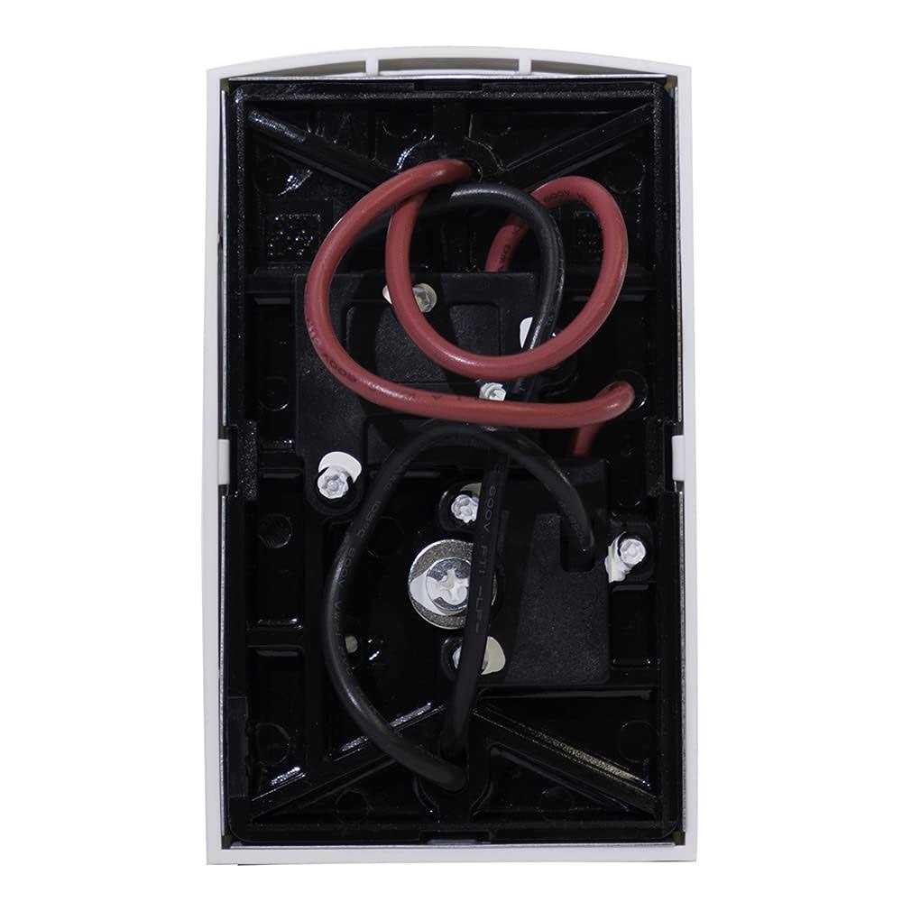 Cadet White Double Pole Thermostat - Image 5