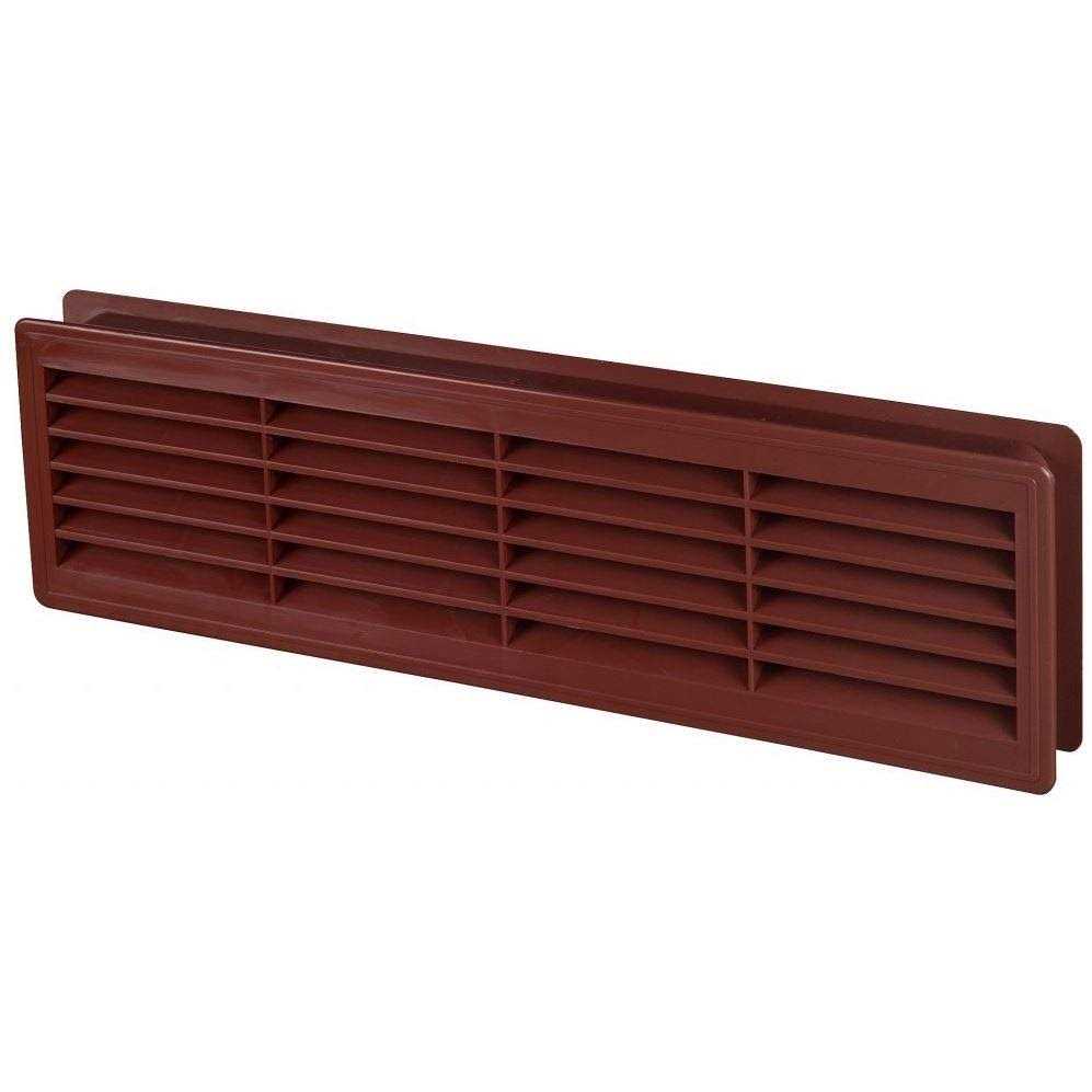 Awenta 440mm x 120mm / 18 x 5'' Inch Two Sided White Door Air Vent Grille - Image 4