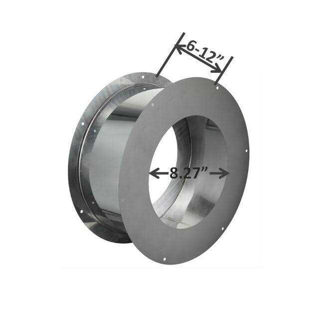 AllFuel HST Wall Thimble for 6 Inner Diameter Double Wall Chimney Pipe - Image 3