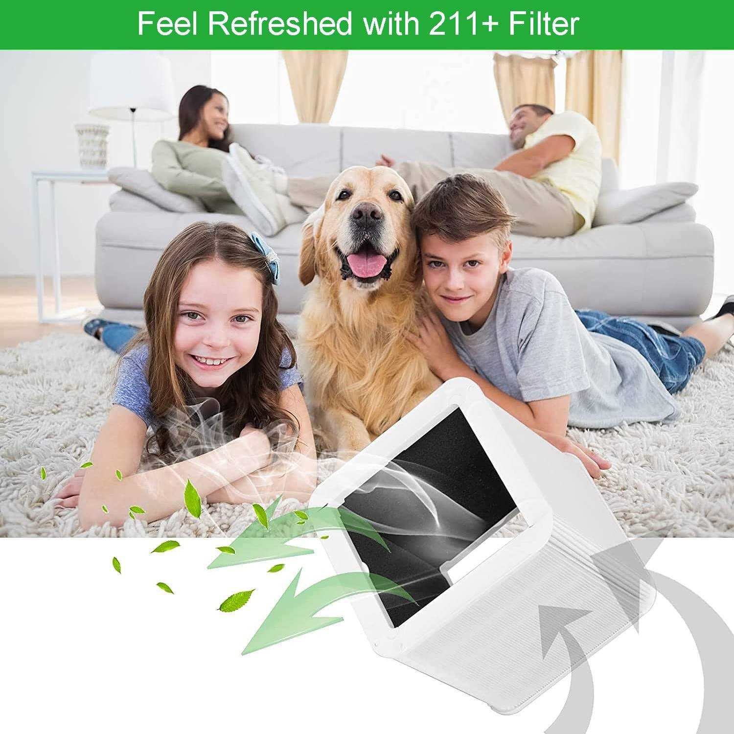 for Blueair Blue Pure 211+ Replacement Filters Premium Foldable Filters for Enhanced Removal - Image 4