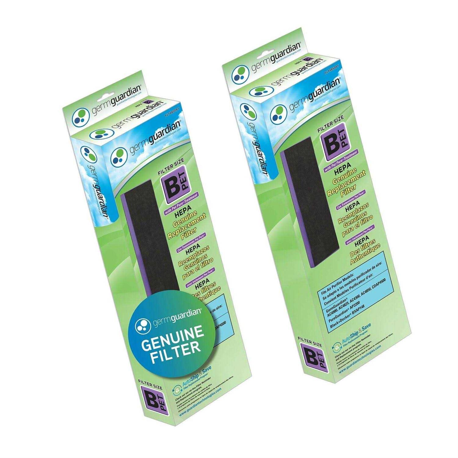 Germ Guardian FLT4850PT True HEPA Genuine Air Purifier Replacement Filter B - Image 4