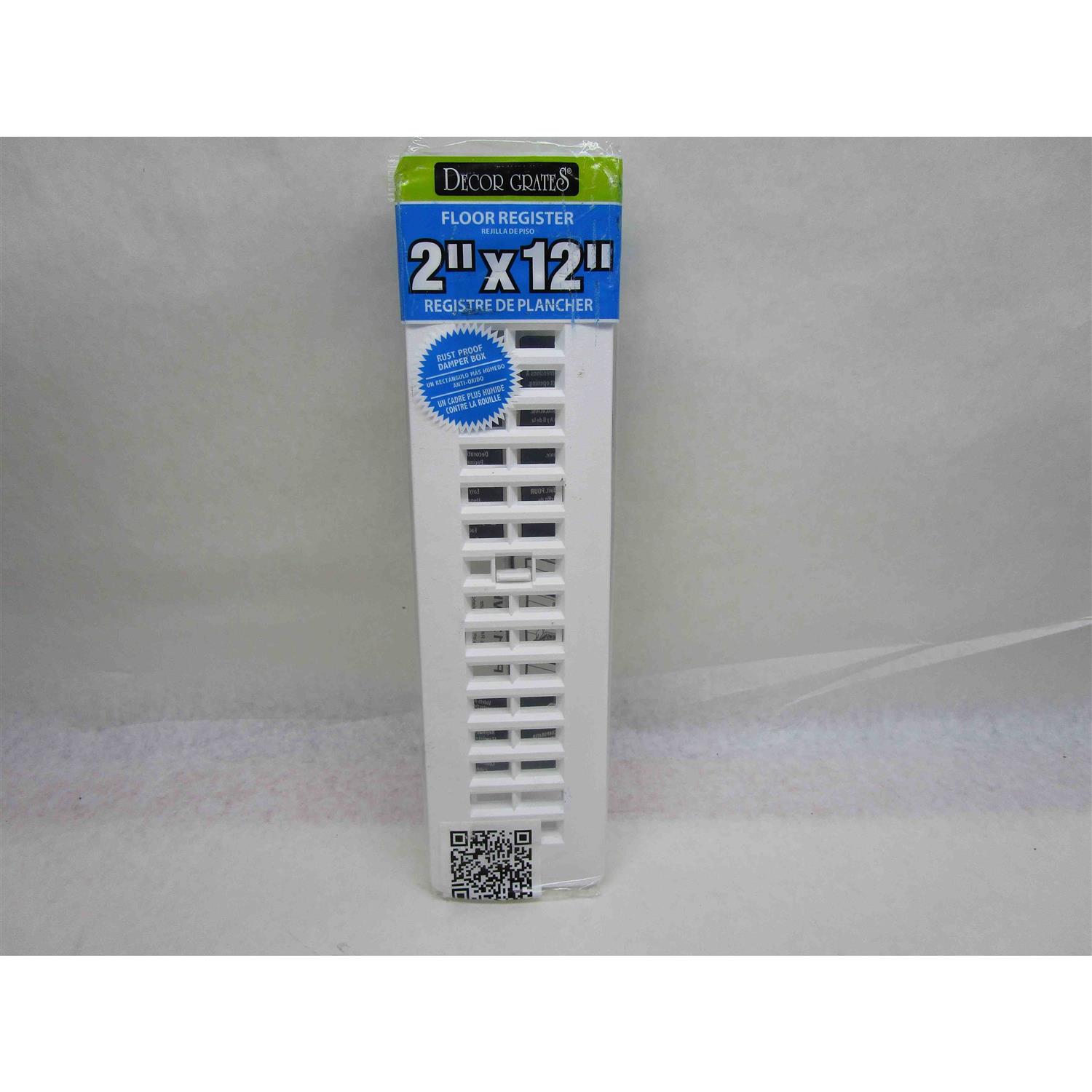 Decor Grates 2-Inch by 12-Inch Plastic Floor Register - Image 5