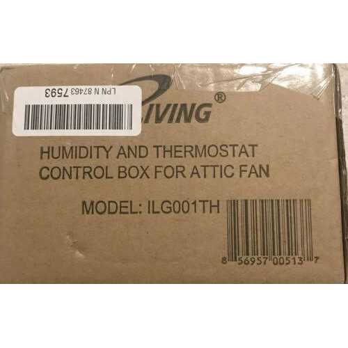 iLIVING Thermostat and Humidistat Control ILG-001TH - Image 5