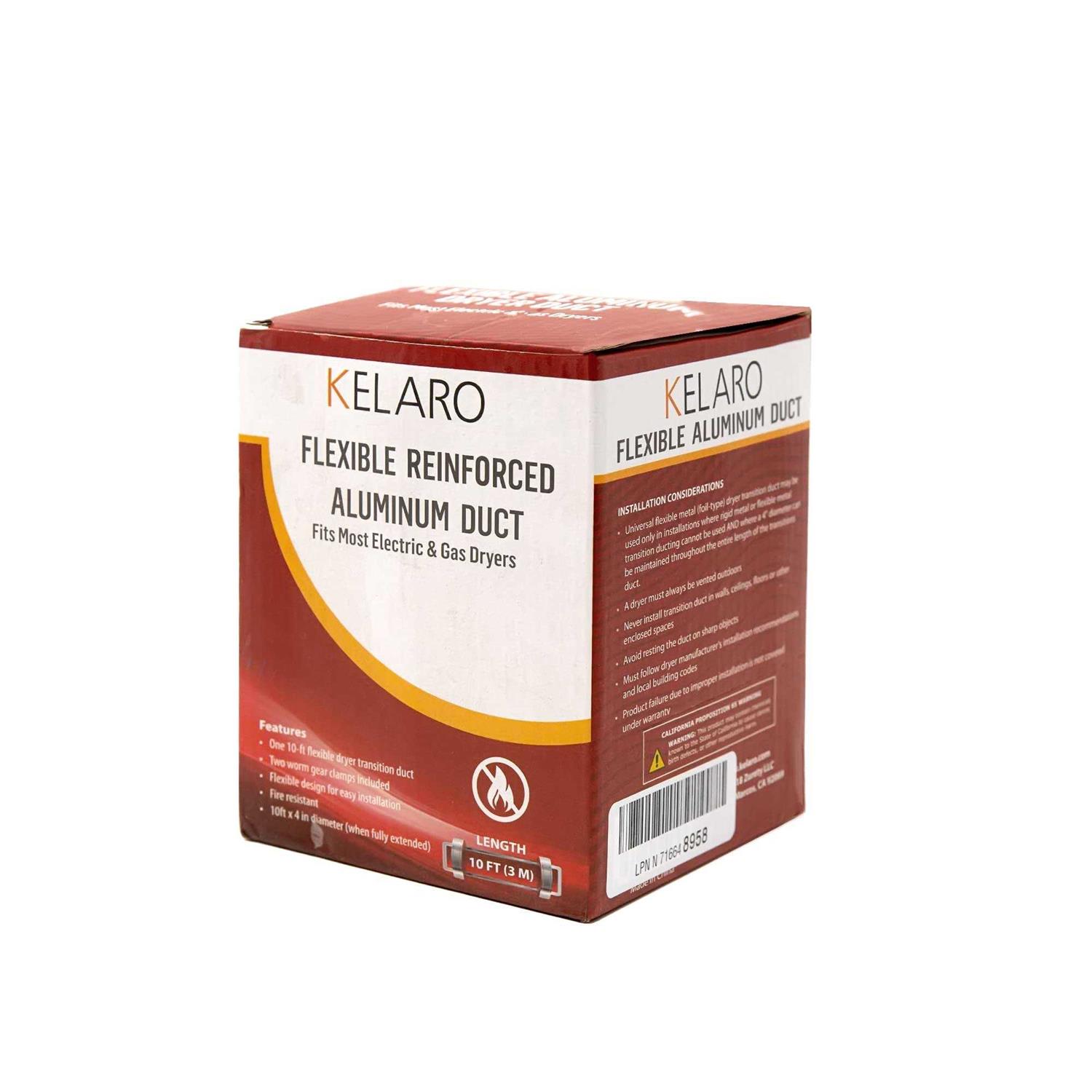 Kelaro Flexible PVC Laminated Aluminum Dryer Duct - Image 4