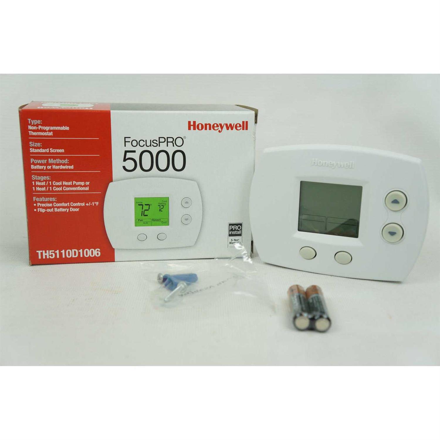 Honeywell TH5110D1006 Non Programmable Thermostat - Image 5
