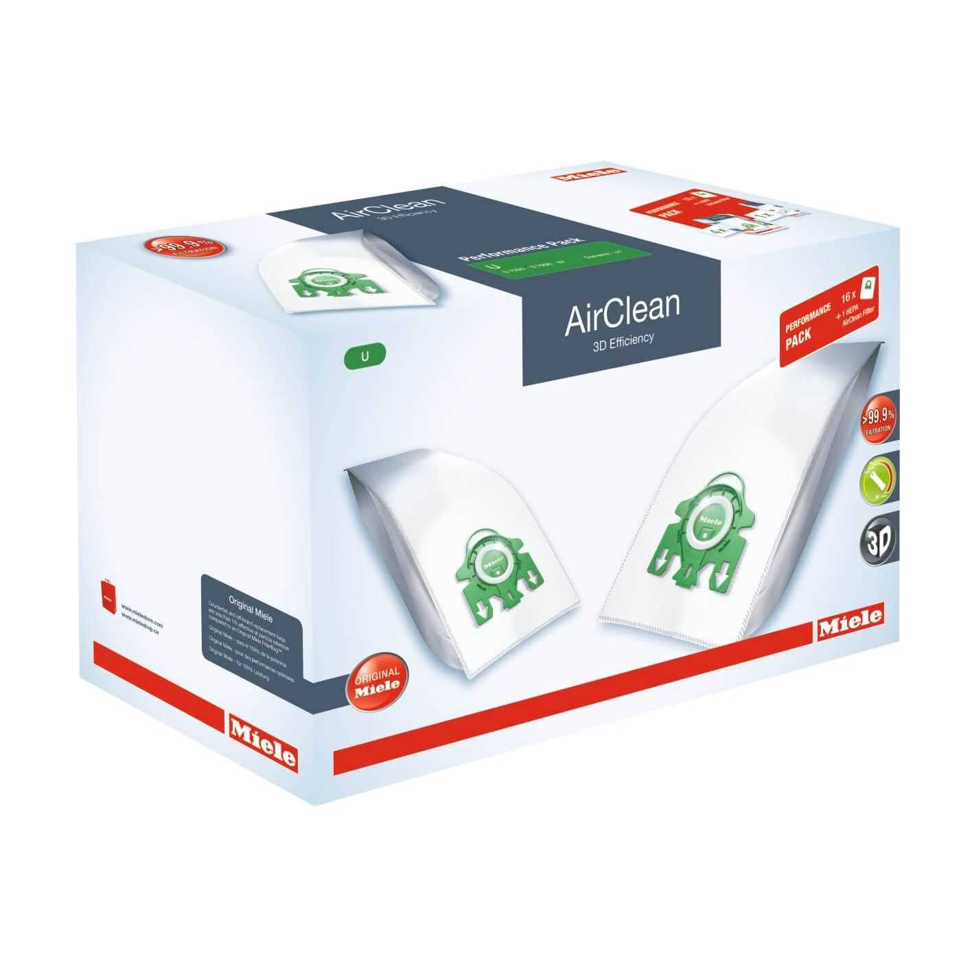 Miele GN Performance Pack HA30 HEPA AirClean Filter - Image 5