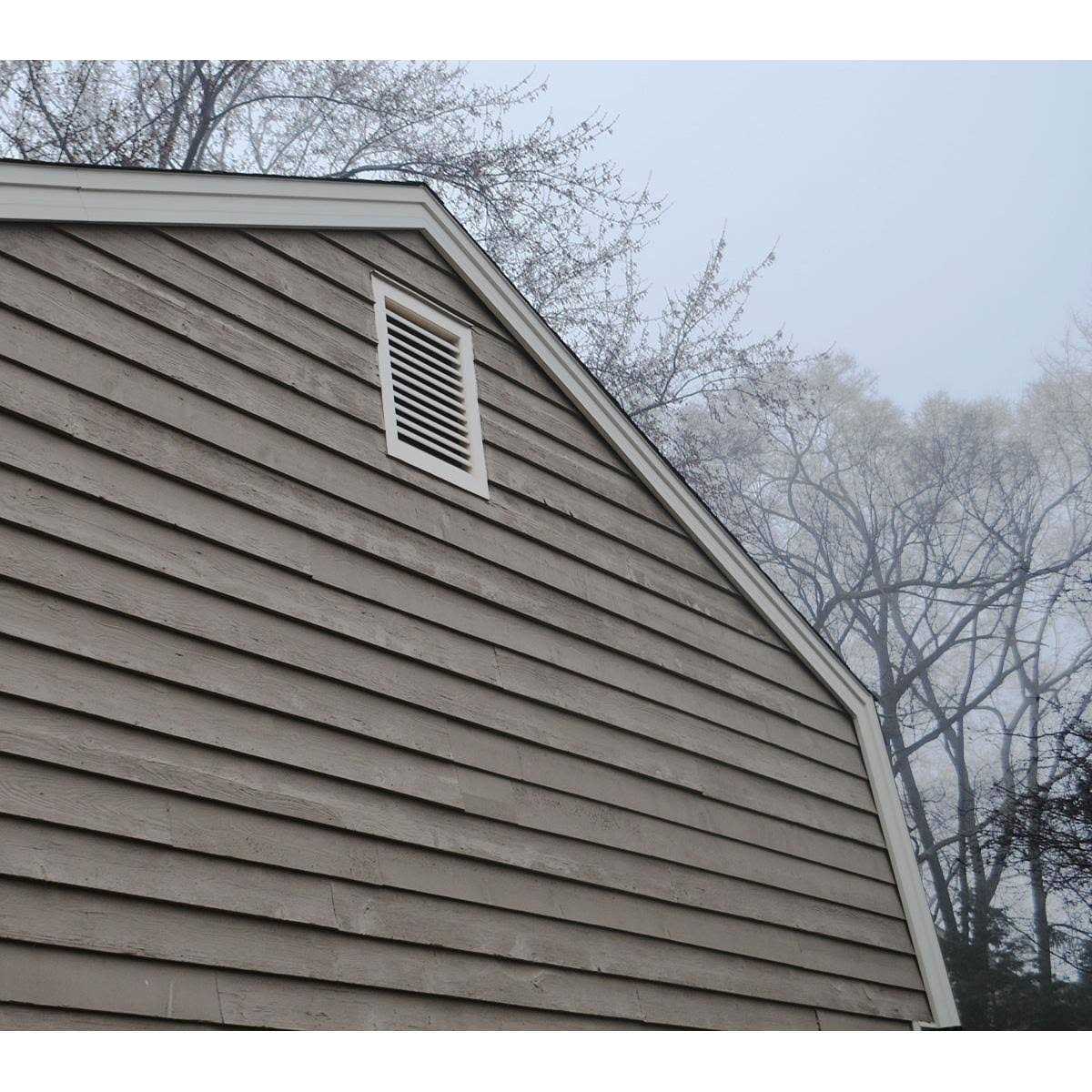 Ekena Millwork 12 in. x Vertical Gable Vent Functional with Flat Trim Frame - Image 5