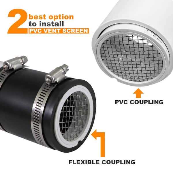 The Plumber's Choice 6 in. Termination Vent Cap with Condensation Drain - Image 5