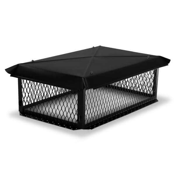 Hy-c Bbt1421k-10w BigTop Multi-Flue Black Galvanized-Steel Chimney Cap - Image 5