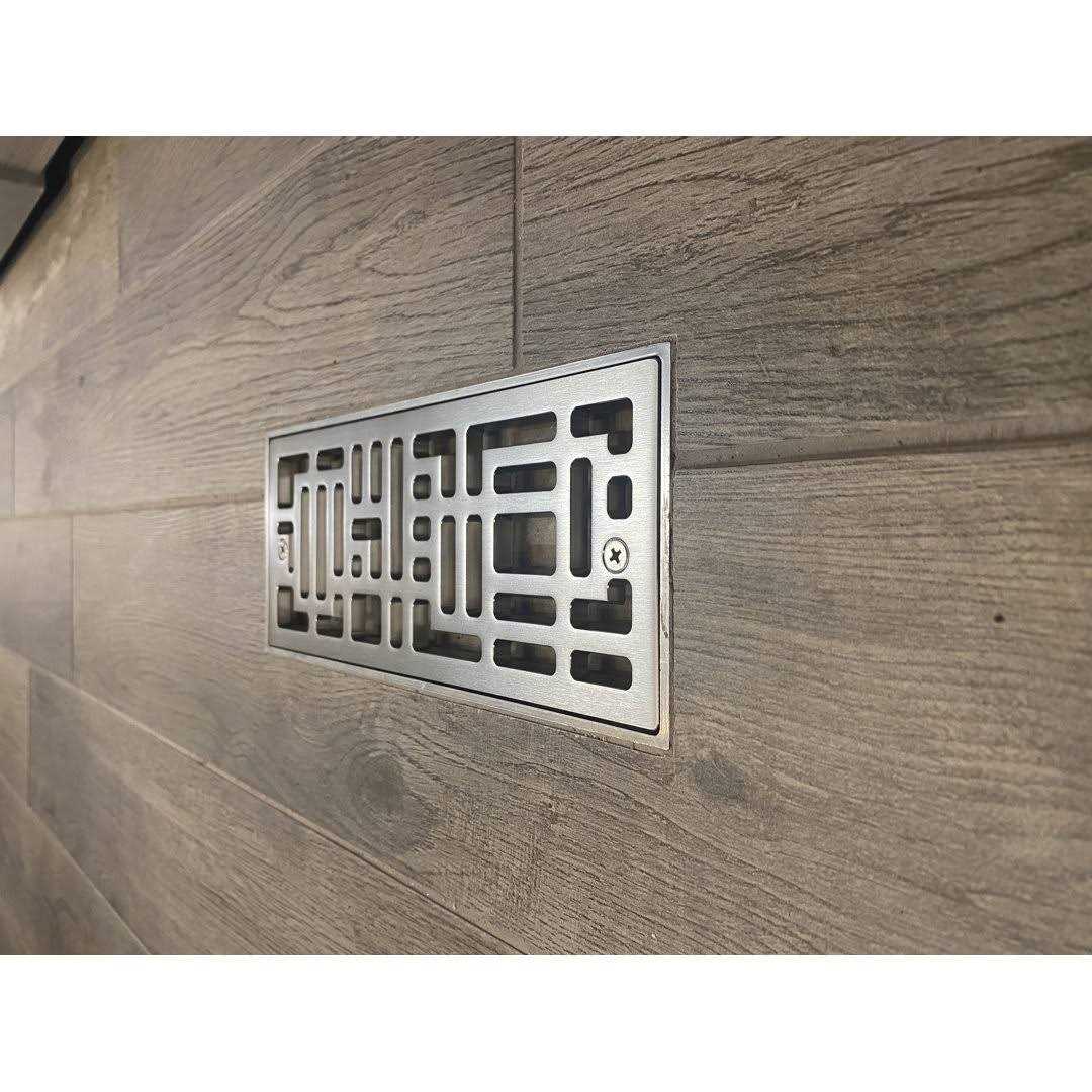 Flush Mount Vent Cover Metal Floor Register Ventiques - Image 4