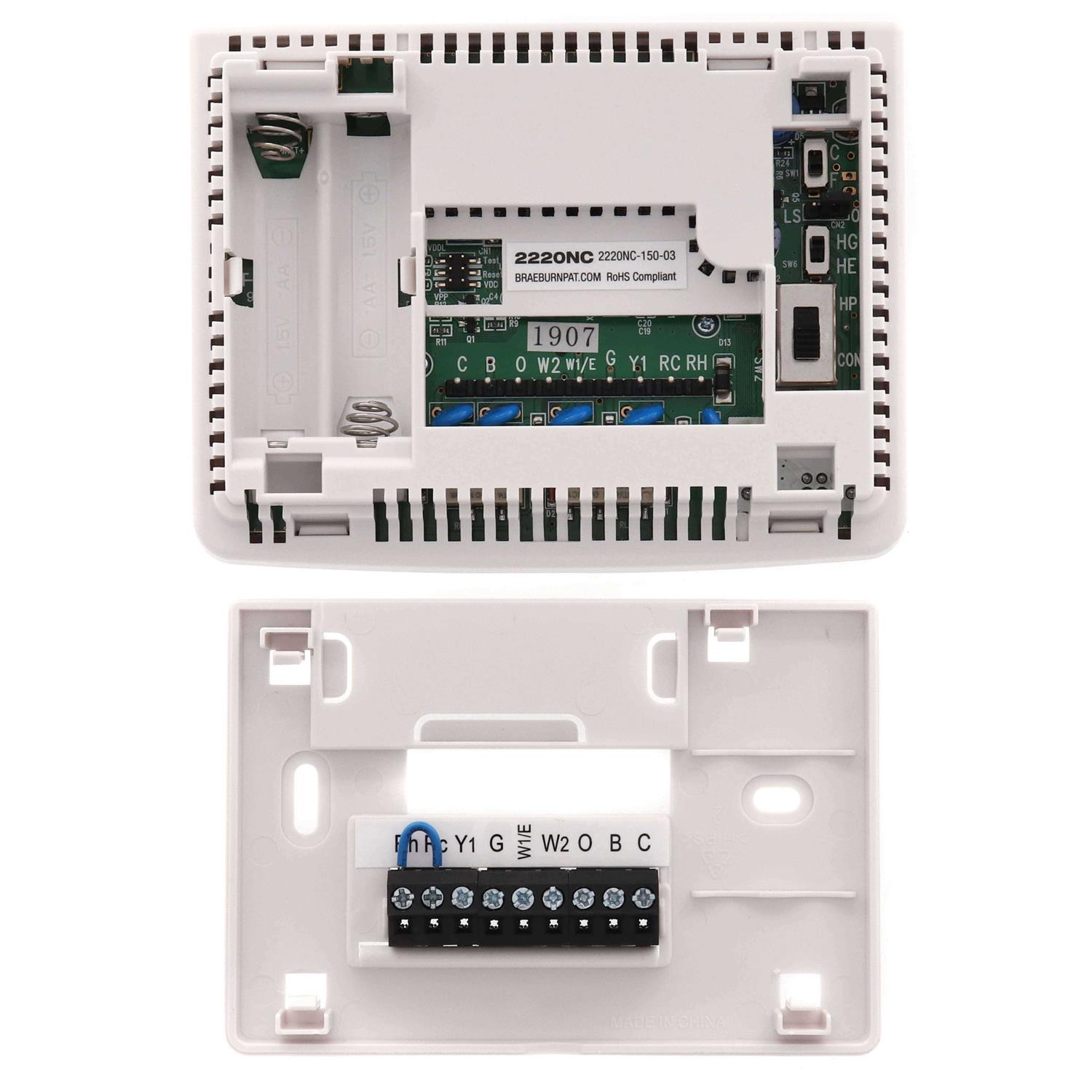 Braeburn 2220NC Thermostat 5-2 Day Programmable - Image 4