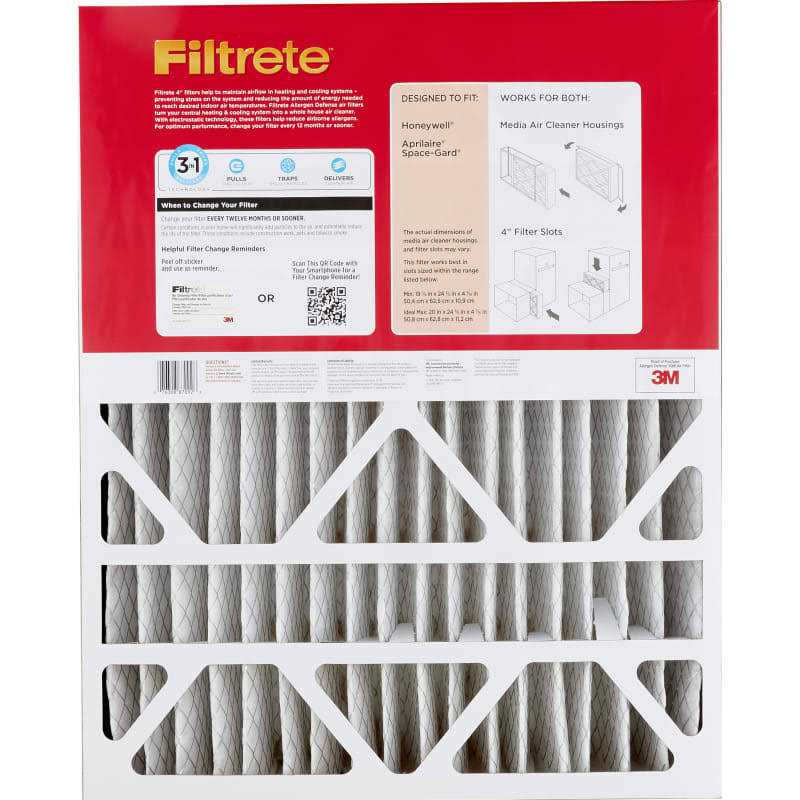 Filtrete Allergen Deep Pleat Filter - Image 4
