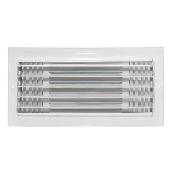 Ez-flo 14 in. x 6 in. 3-Way Steel Wall/Ceiling Register - Image 4