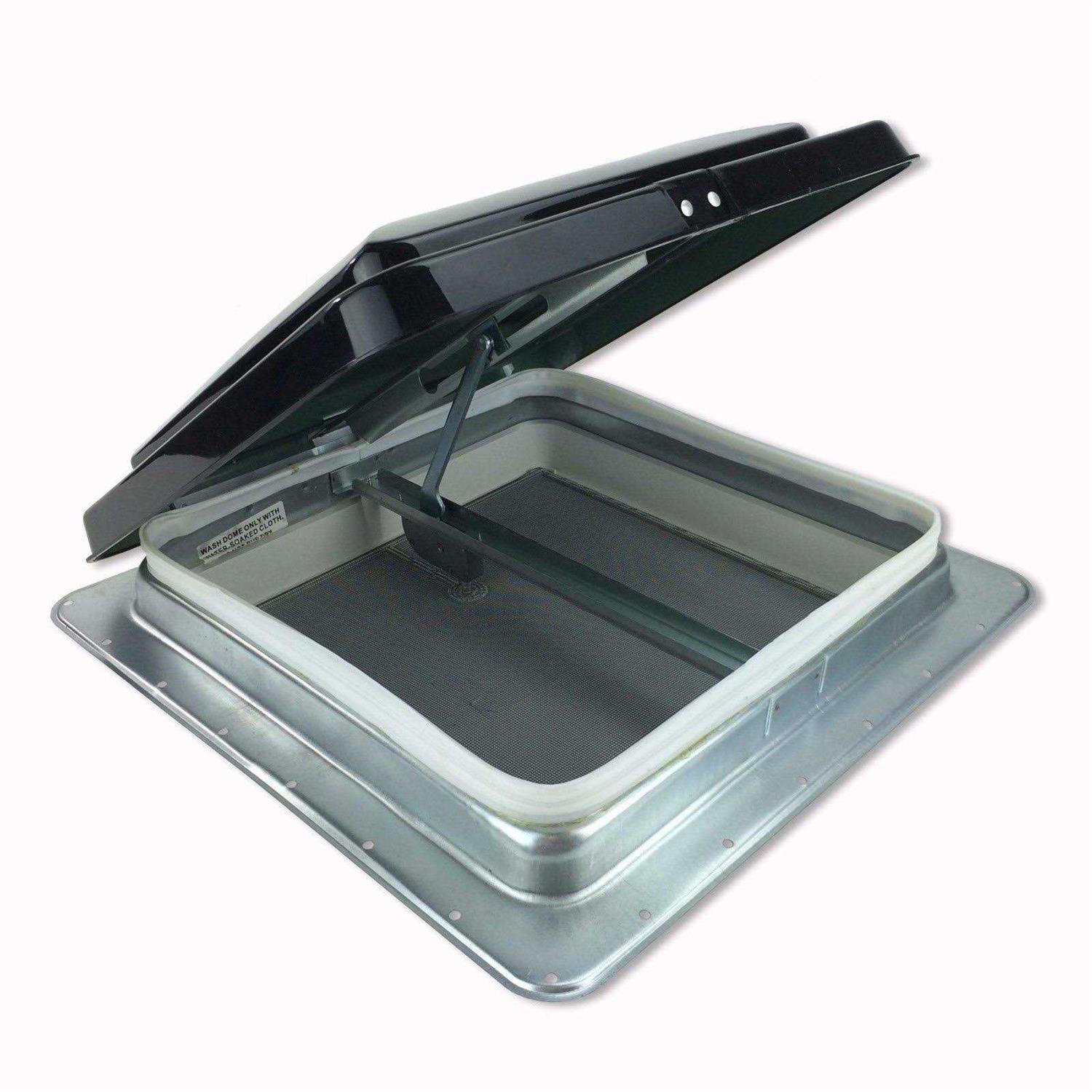 HENG'S 14 RV CAMPER TRAILER UNIVERSAL SMOKE COLOR CARGO ROOF VENT 74111 - Image 4