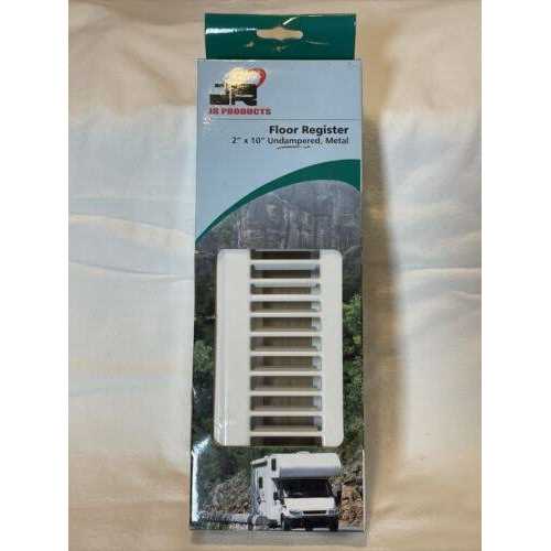 JR Products 02-28905 Dampered Floor Register - Image 3