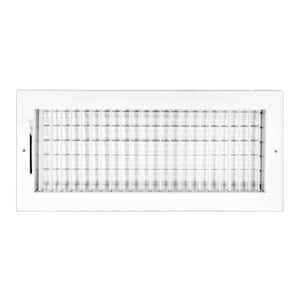 Venti Air 12 in x 8 in Adjustable Single Deflection 1 Way Supply Register for Duct Opening 12 in W x 8 in H - Image 4