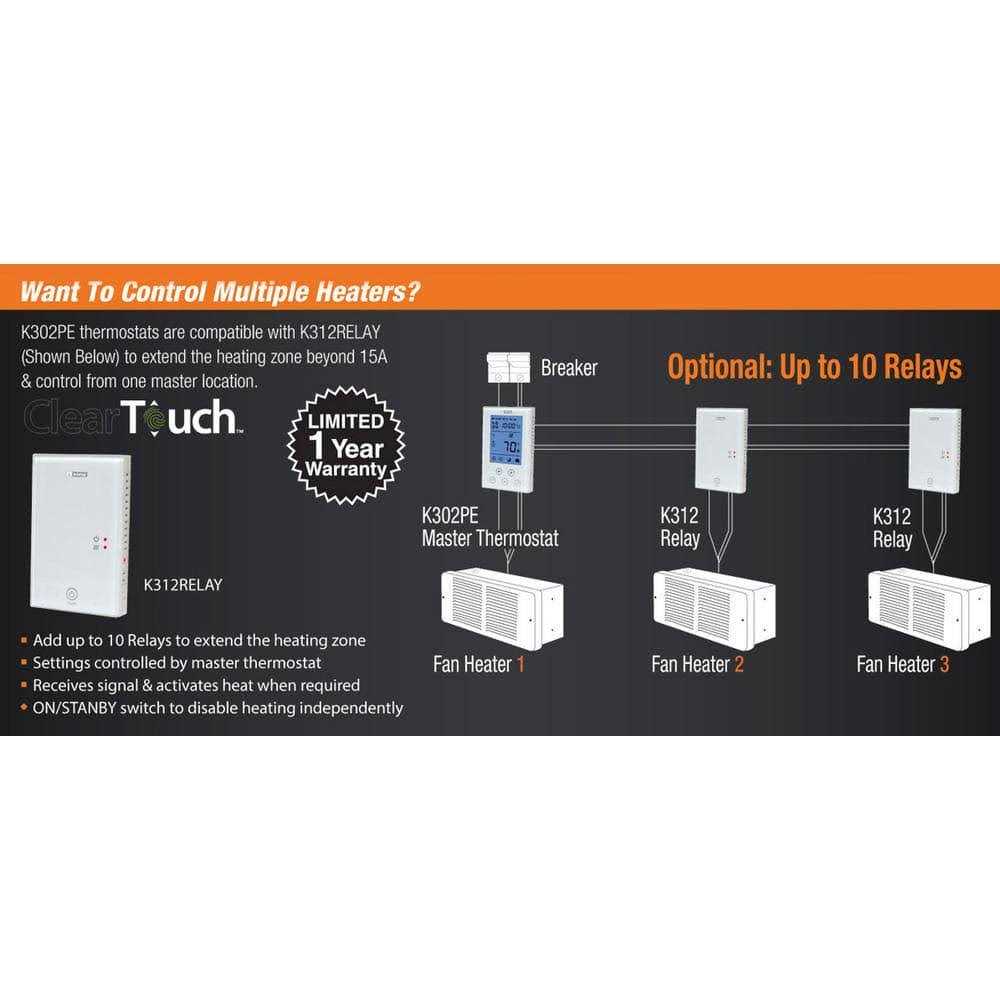 King Electric K302PE Programmable Thermostat - Image 5